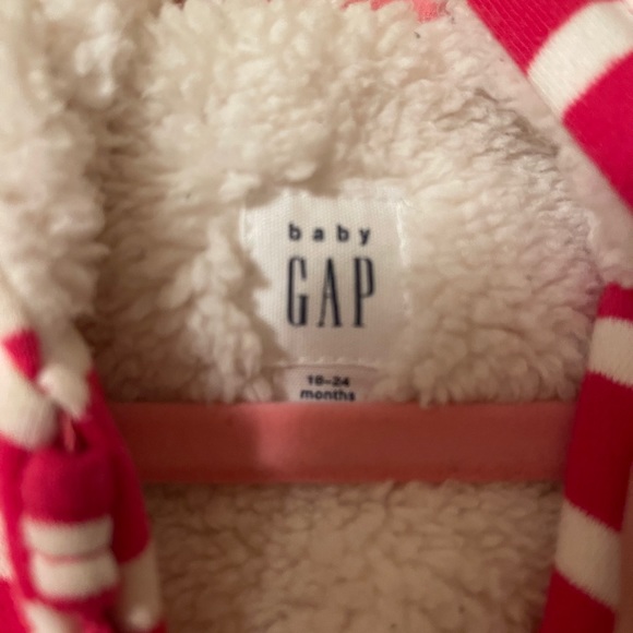 GAP baby girl fleece lined snowsuit - Picture 3 of 6